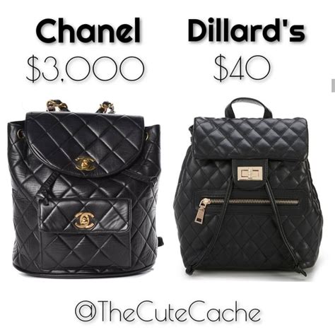 black chanel purse dupe|purses that look like chanel.